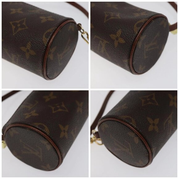 LOUIS VUITTON Monogram Papillon Pouch LV Auth - Picture 16 of 16